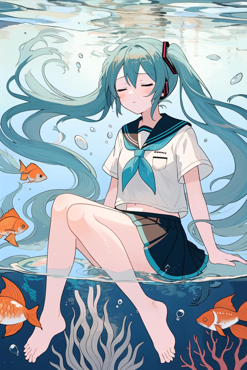 21347-2087313085-fish 1girl closed eyes liquid hair goldfish solo skirt hatsune miku long hair barefoot school uniform serafuku bubbl.png